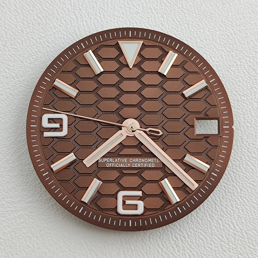 Dial 28.5mm patron Hexagonal para NH35
