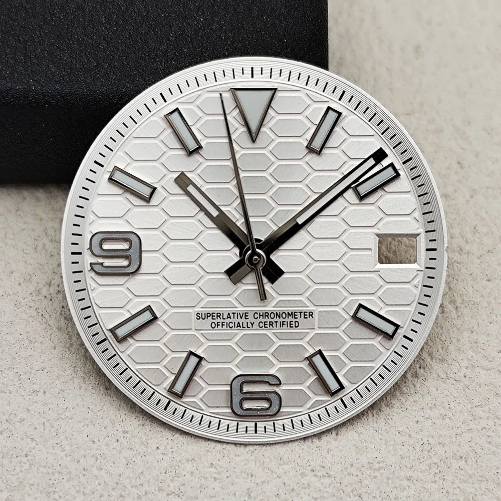 Dial 28.5mm patron Hexagonal para NH35