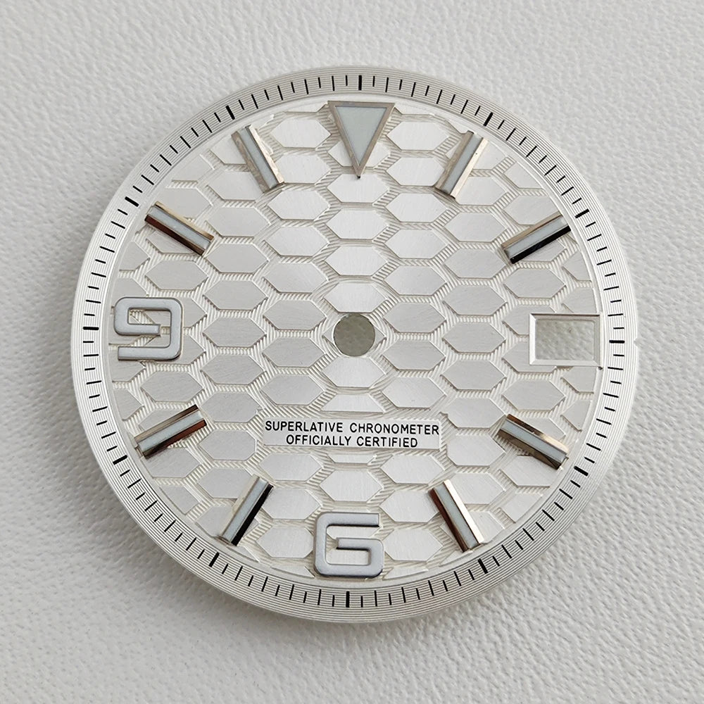 Dial 28.5mm patron Hexagonal para NH35