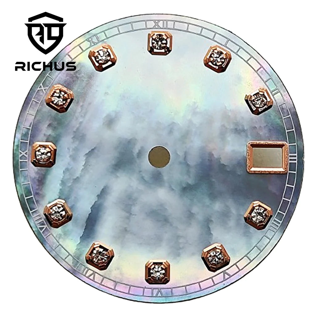 Dial 28.5mm iridisciente para NH35