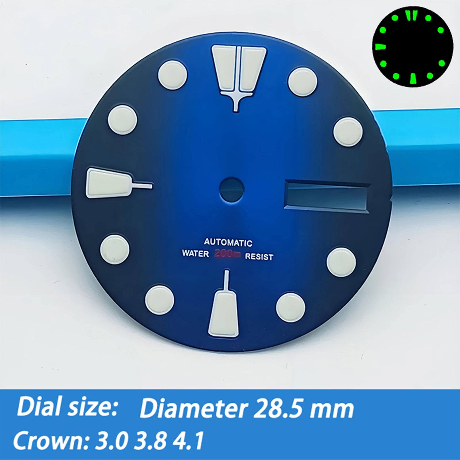 Dial 28.5 mm para NH36 Tortuga Simple