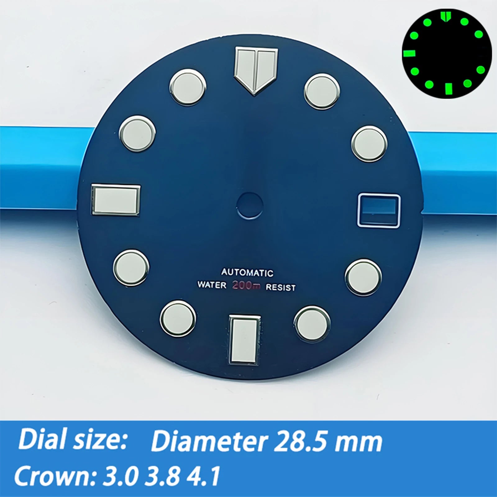Dial 28.5 mm para NH36 Tortuga Simple