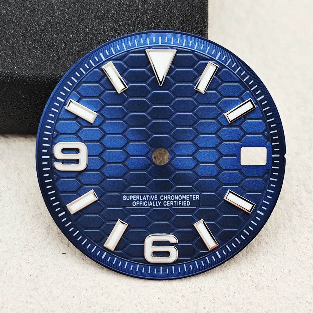 Dial 28.5mm patron Hexagonal para NH35