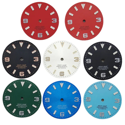 Dial RICHUS 29 mm Luminiscente para NH35