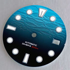 Dial y agujas 29mm para NH35 Marino