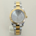 NO.32 Solid Back B / 36mm case NH35 NH36 / Metal