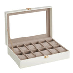 Cloud White Synthetic Leather and Beige Lining / Spain