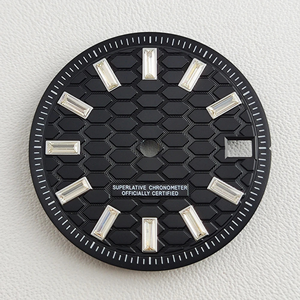 Dial 28.5mm patron Hexagonal para NH35