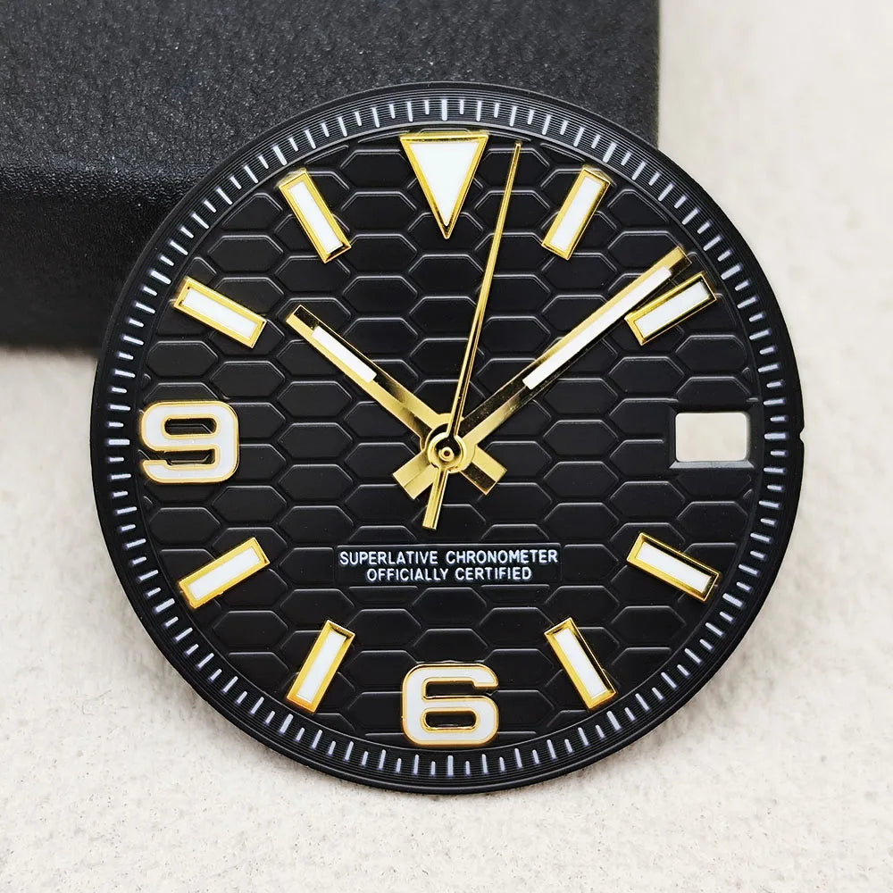 Dial 28.5mm patron Hexagonal para NH35