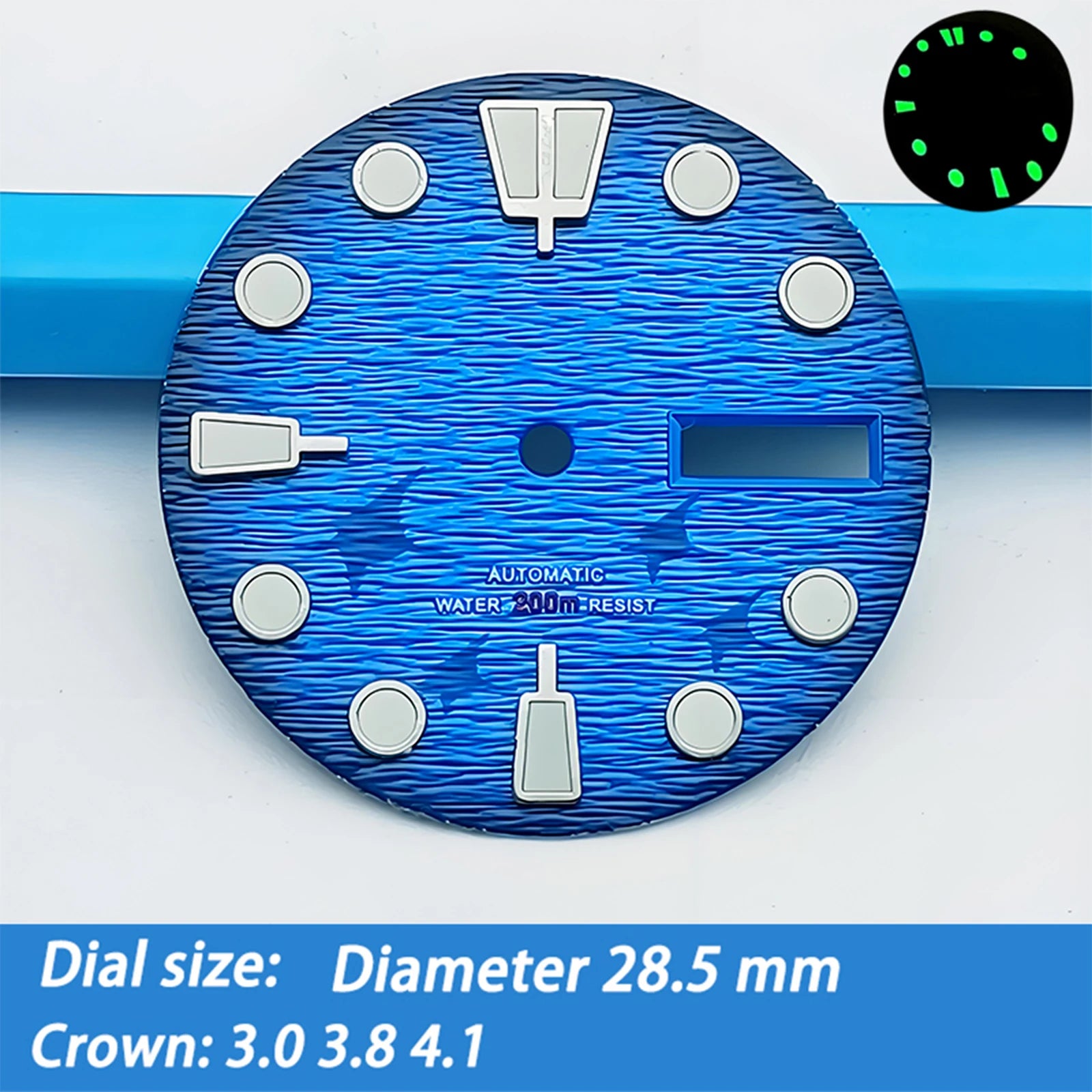Dial 28.5 mm para NH36 Tortuga Simple