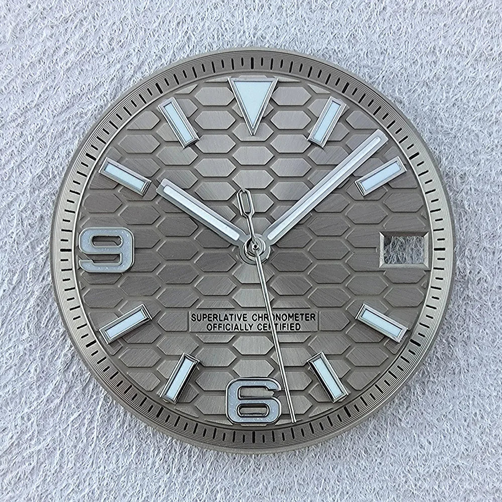 NH35 dial 28.5mm patrón hexagonal
