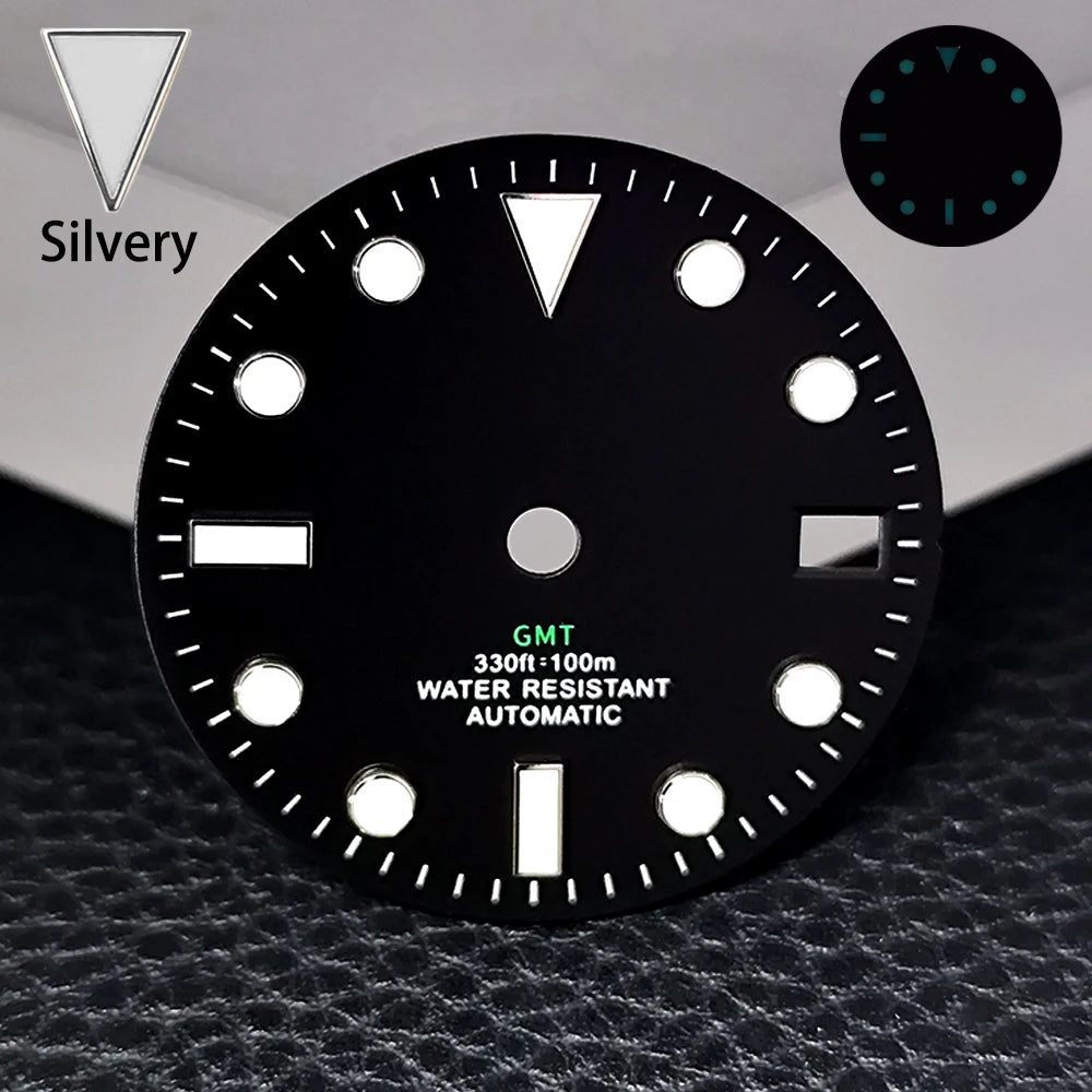 28.5mm NH35 Dial GMT Bizarre