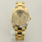 NO.27 Solid Back B / 36mm case NH35 NH36 / Metal