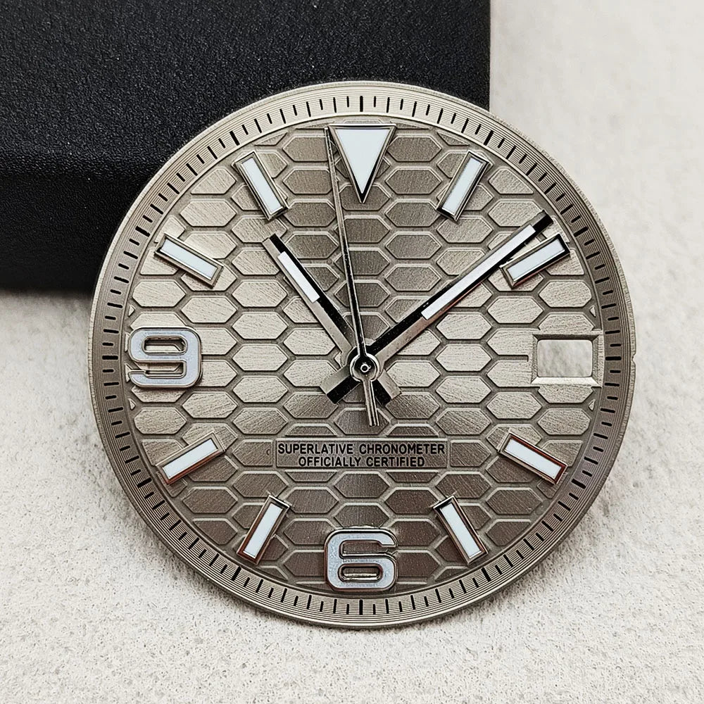 Dial 28.5mm patron Hexagonal para NH35