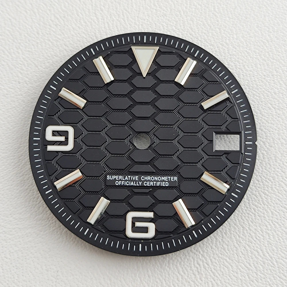 Dial 28.5mm patron Hexagonal para NH35