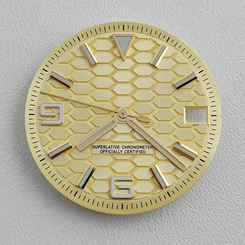 Dial 28.5mm patron Hexagonal para NH35