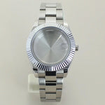 NO.39 Solid Back B / 36mm case NH35 NH36 / Metal