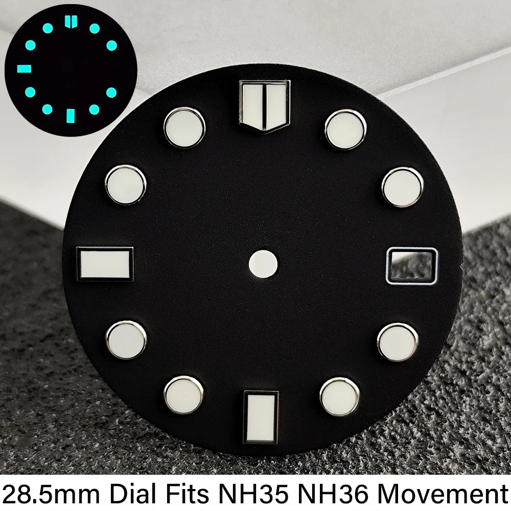 28.5mm NH35 Dial GMT Bizarre
