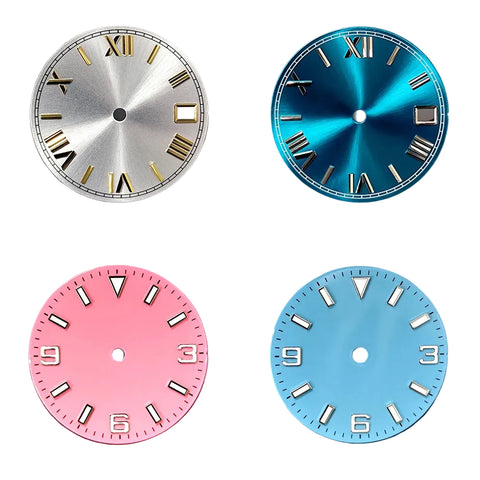 28.5mm NH35 Dial GMT Bizarre