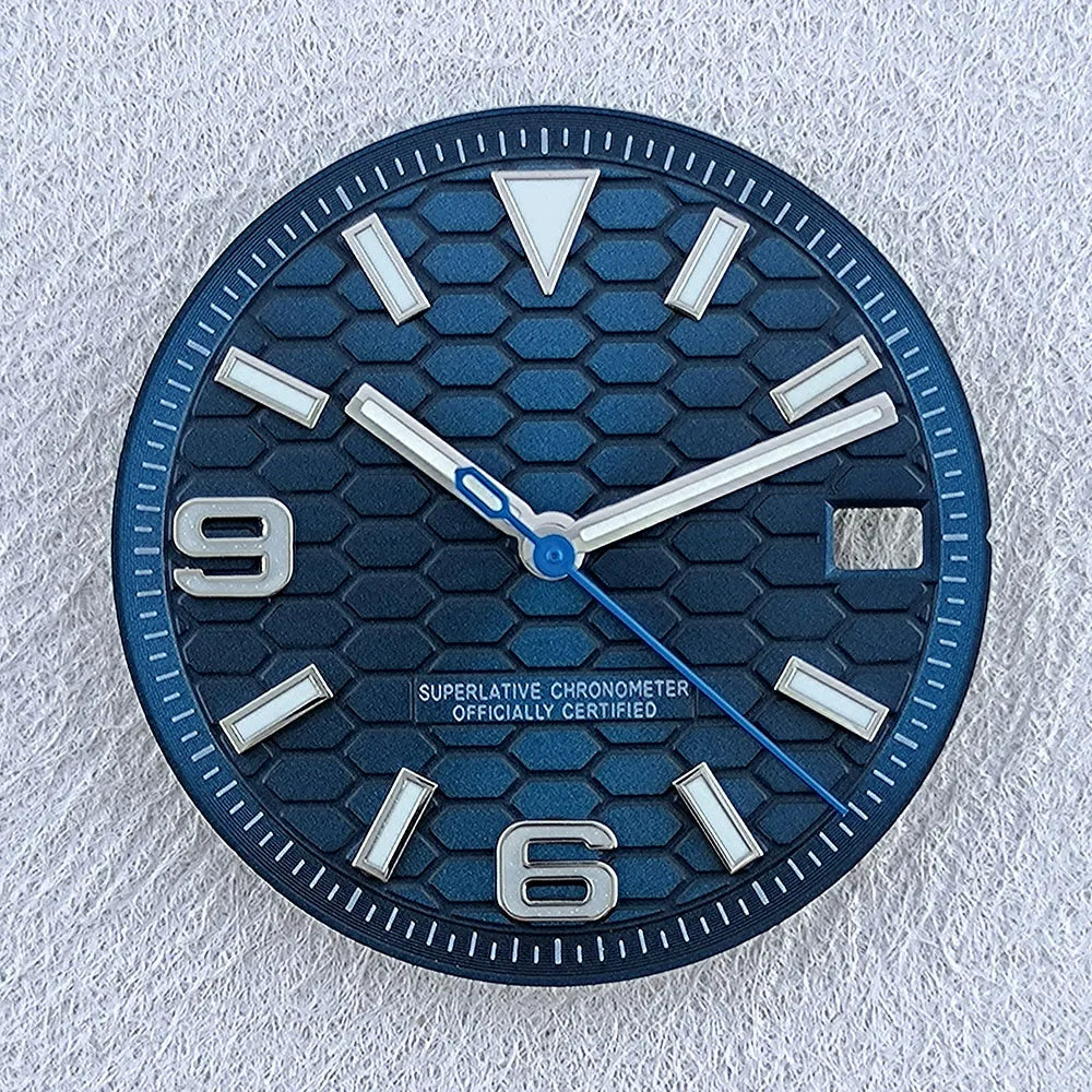NH35 dial 28.5mm patrón hexagonal