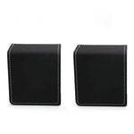 2 Piece Matte Black