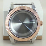 NO.60 Solid Back B / 36mm case NH35 NH36 / Metal