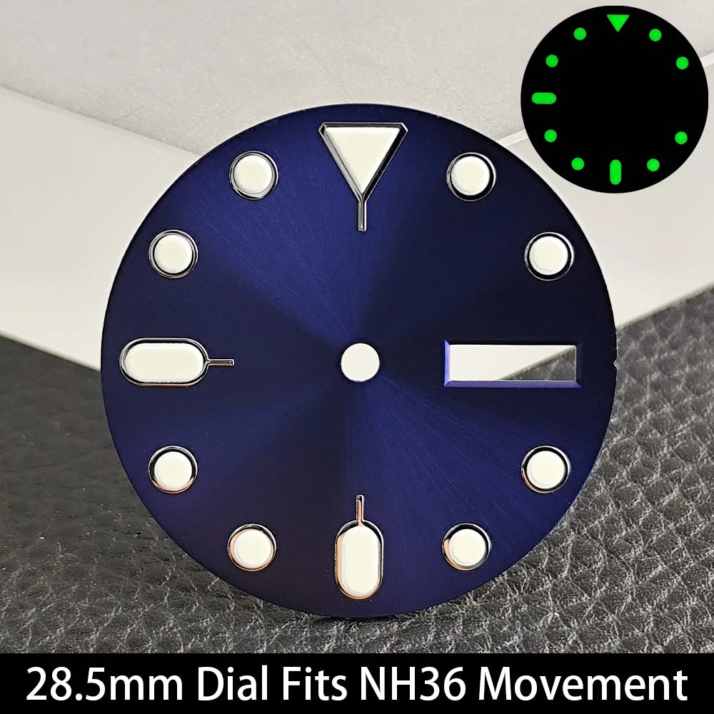 28.5mm NH35 Dial GMT Bizarre