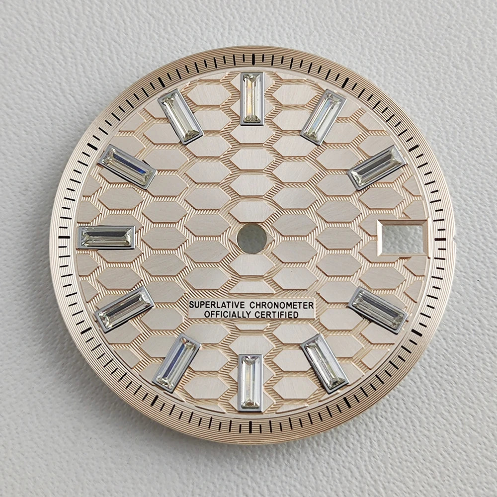 Dial 28.5mm patron Hexagonal para NH35