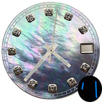 Dial 28.5mm iridisciente para NH35