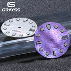 Dial 28.5mm diver iridisciente para NH35