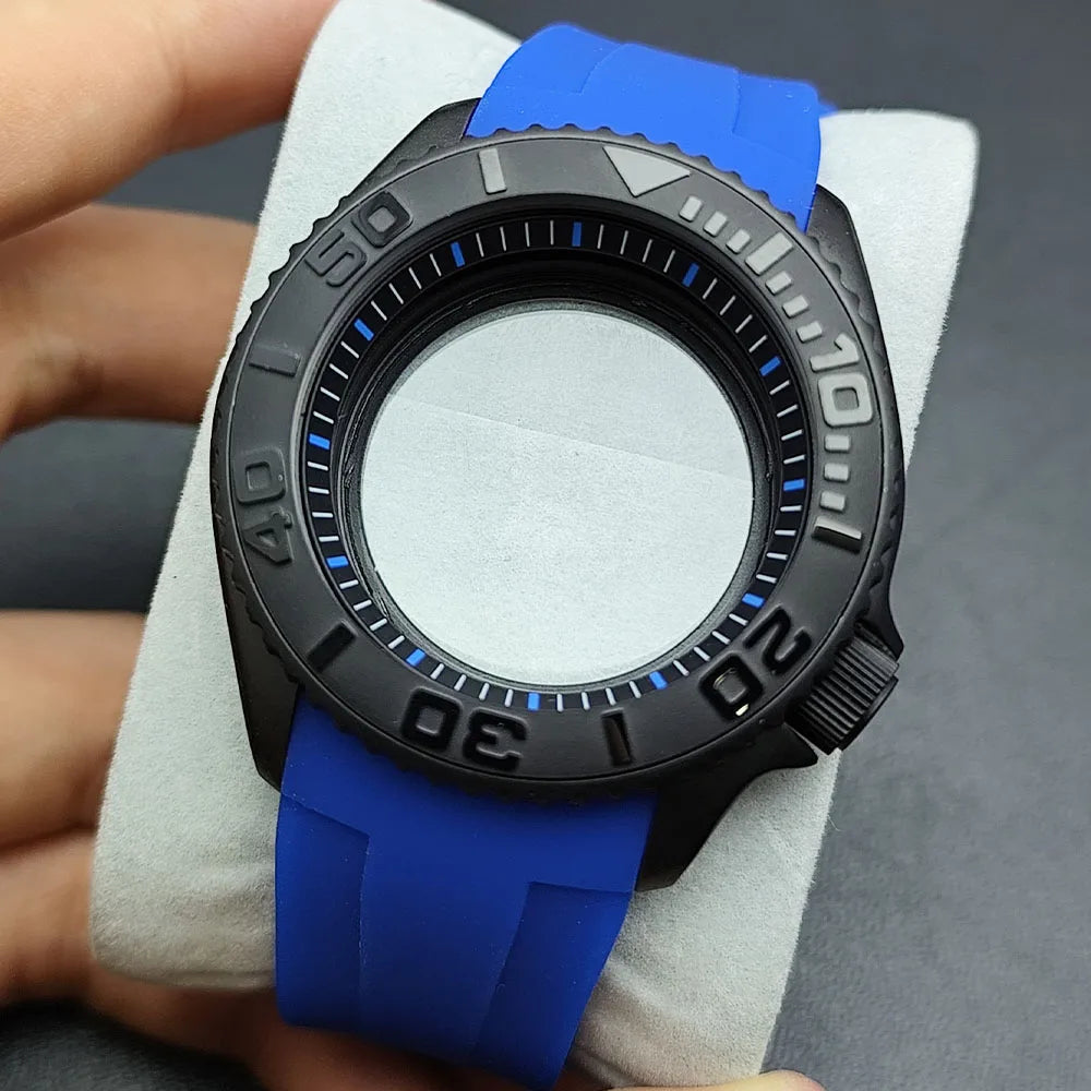 Caja Correa Goma Nh35 Diver Dial28.5mm