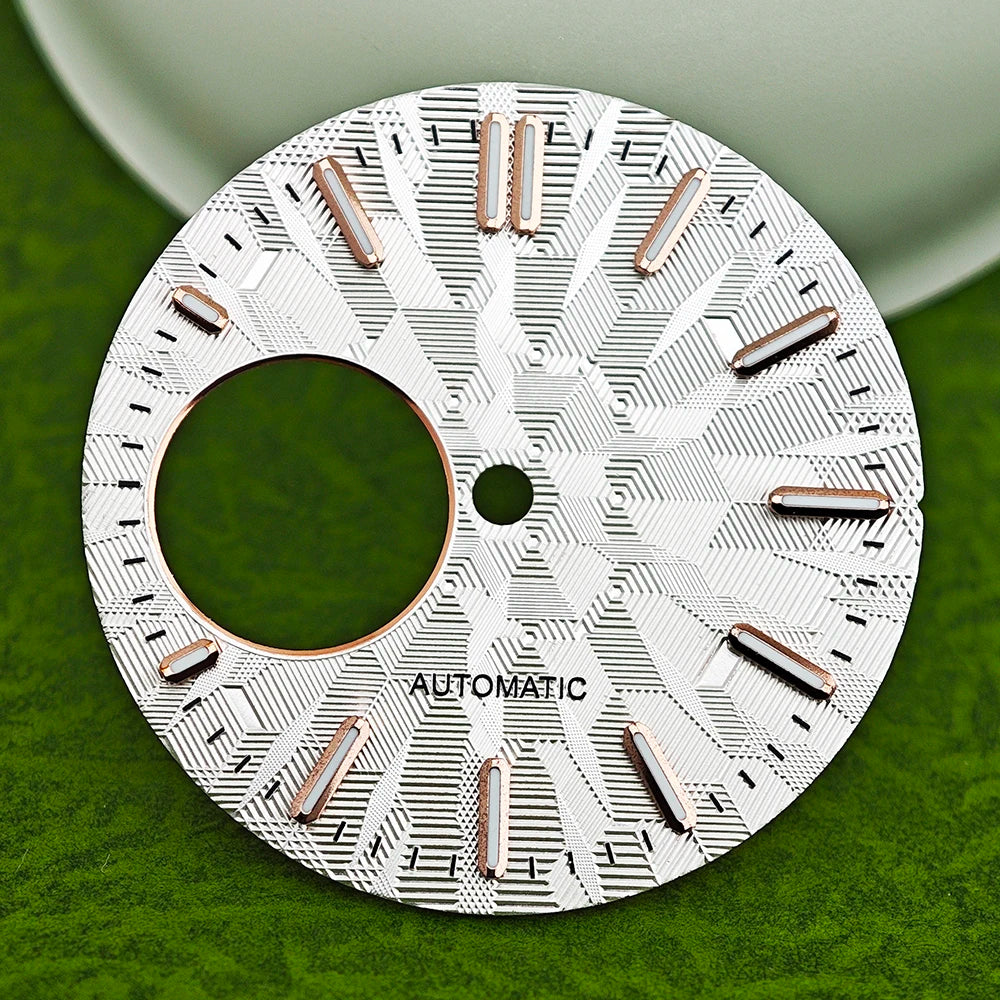 28,5 NH38 Dial Corazon abierto Hexagono