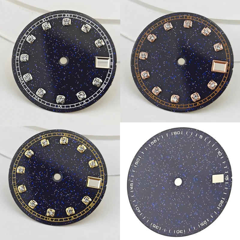 Dial 28.5mm piedritas para NH35