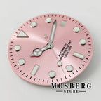 Dial Miuksi 29 mm Rosa para NH35 / NH36
