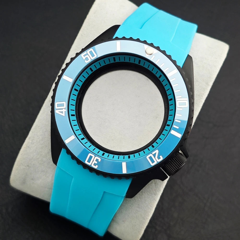 Caja Correa Goma Nh35 Diver Dial28.5mm