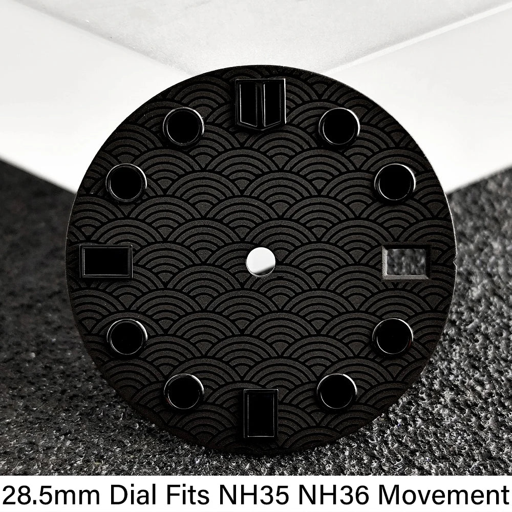 28.5mm NH35 Dial GMT Bizarre