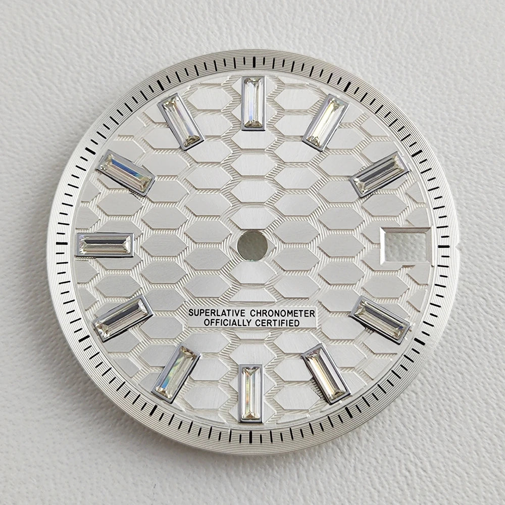 Dial 28.5mm patron Hexagonal para NH35