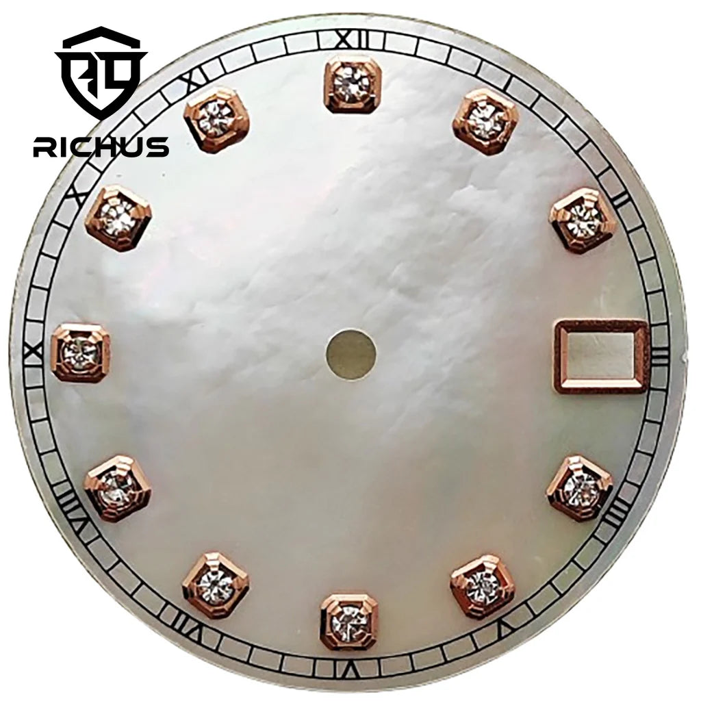 Dial 28.5mm iridisciente para NH35