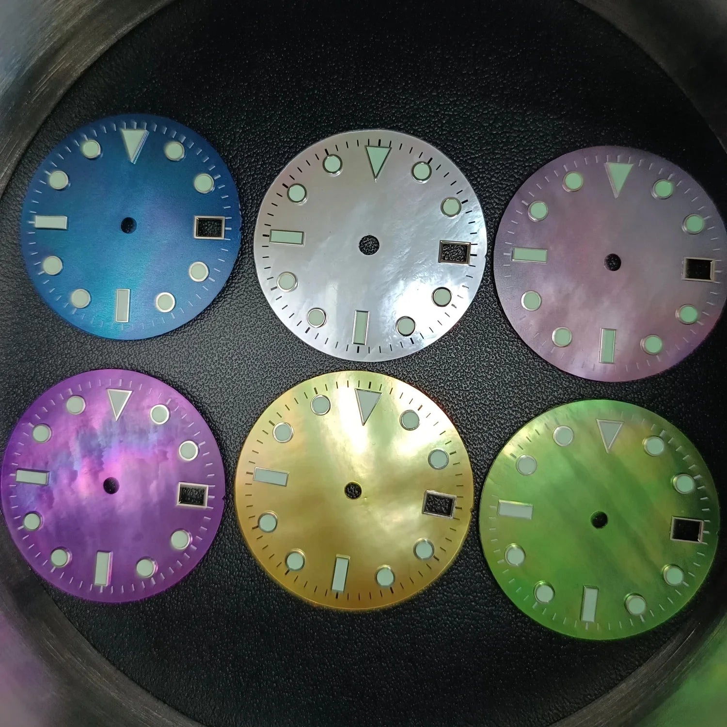 Dial 28.5mm para NH35 Galaxia