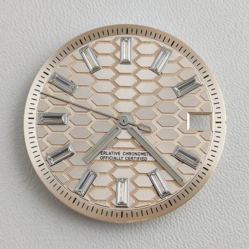 Dial 28.5mm patron Hexagonal para NH35