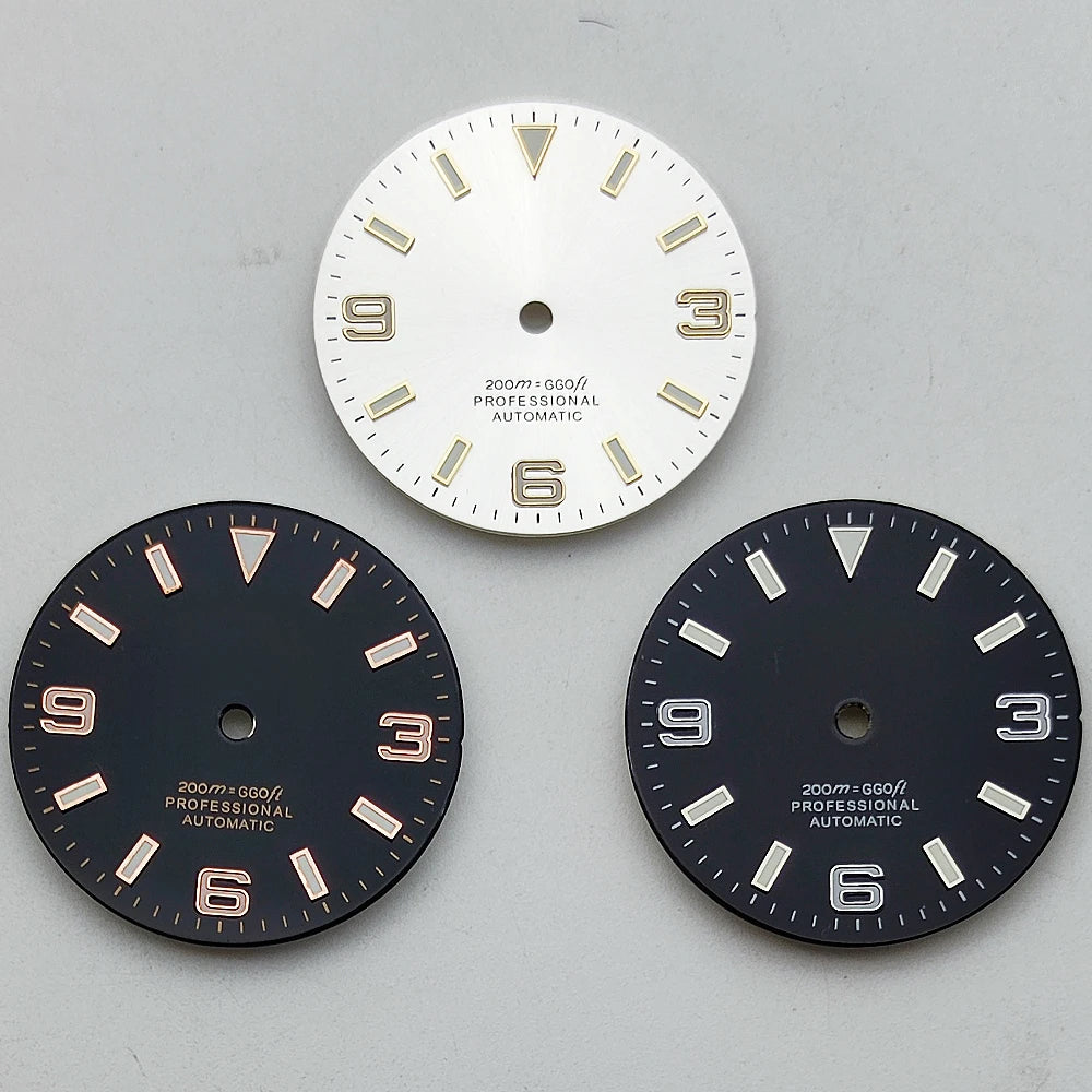Dial RICHUS 29 mm Luminiscente para NH35