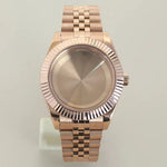 NO.8 Solid Back B / 36mm case NH35 NH36 / Metal