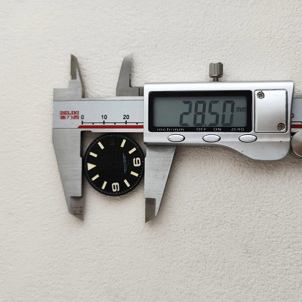 Dial 28.5mm patron Hexagonal para NH35