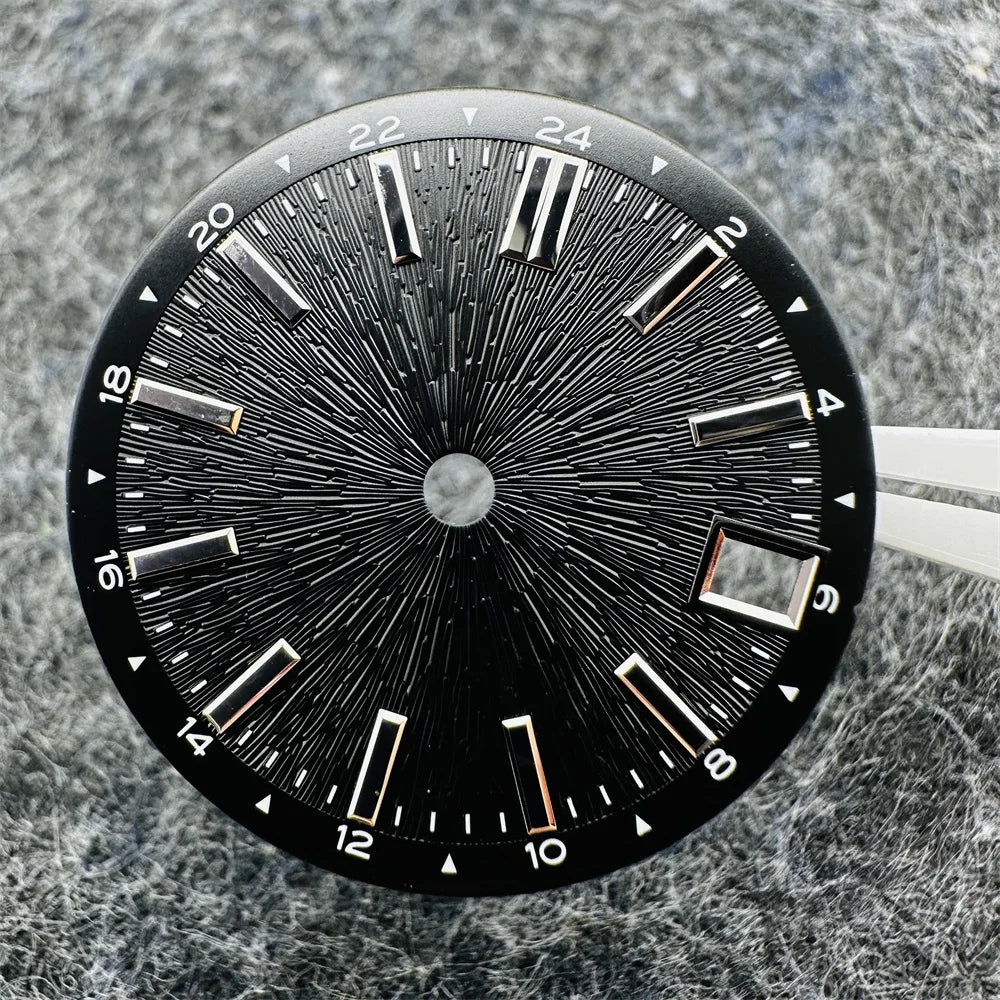 Dial 28.5mm patron radiante para NH35