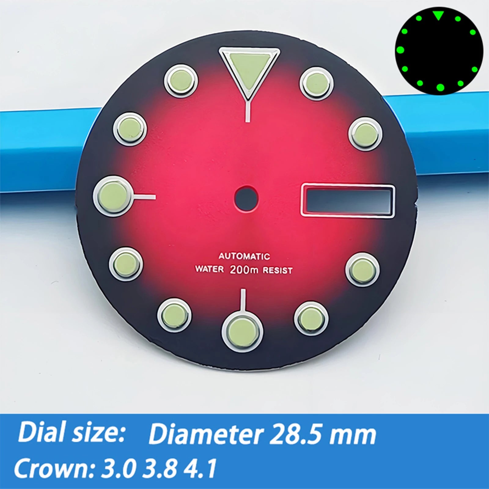 Dial 28.5 mm para NH36 Tortuga Simple