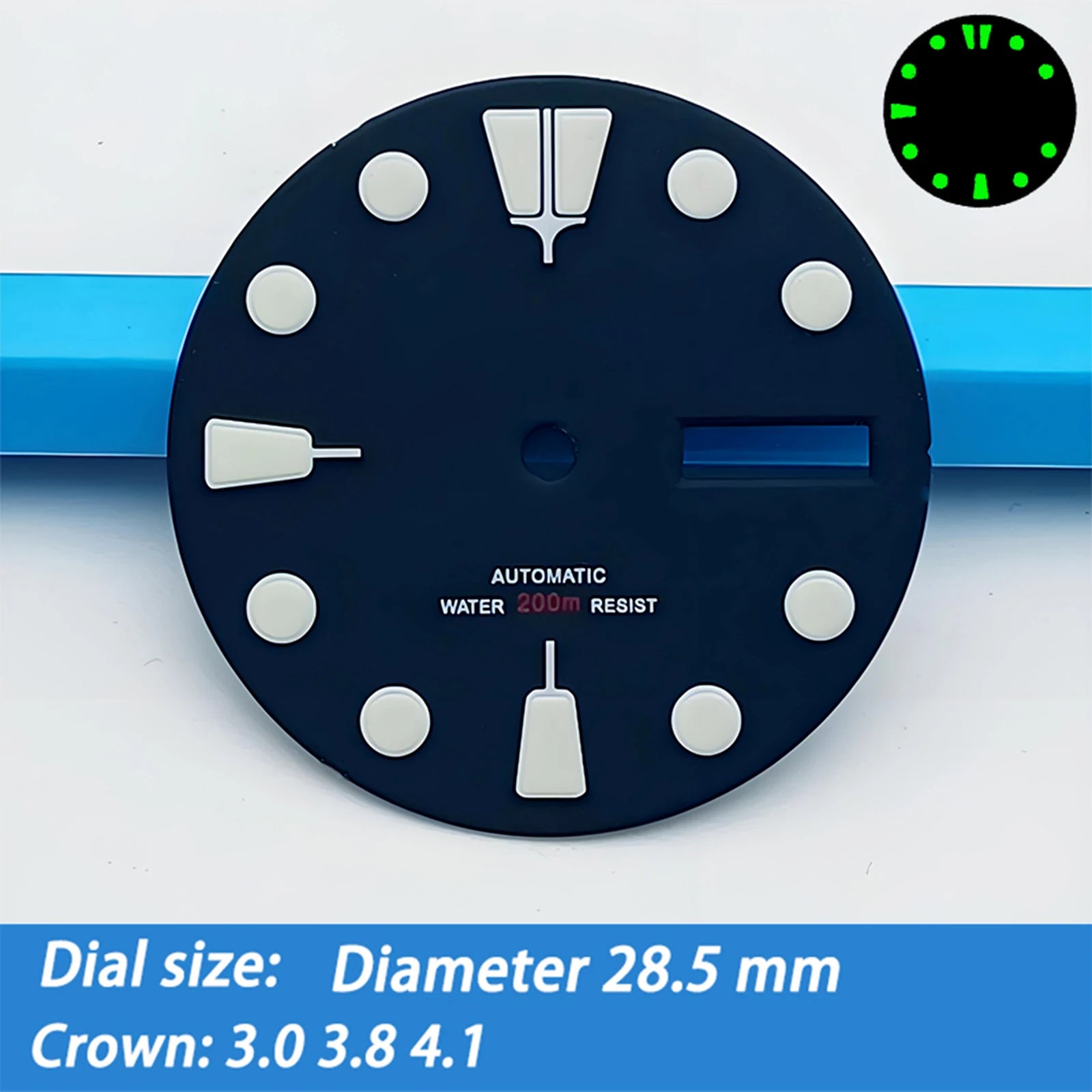 Dial 28.5 mm para NH36 Tortuga Simple