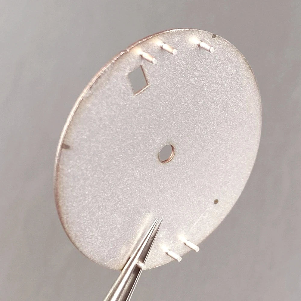 29MM NO LOGO Black White Peacock Blue Texture Watch Dial Fit NH35 NH36 DIY Watch Accessories Replacement