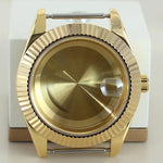 NO.47 Solid Back B / 36mm case NH35 NH36 / Metal