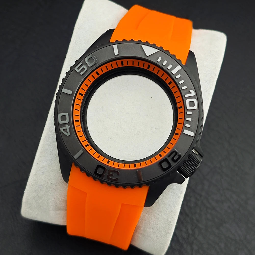 Caja Correa Goma Nh35 Diver Dial28.5mm