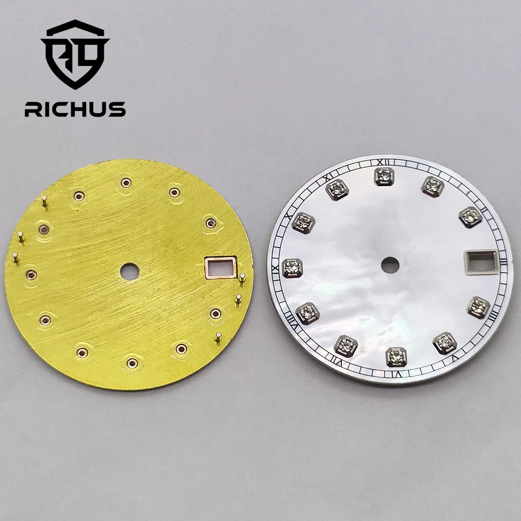 Dial 28.5mm iridisciente para NH35